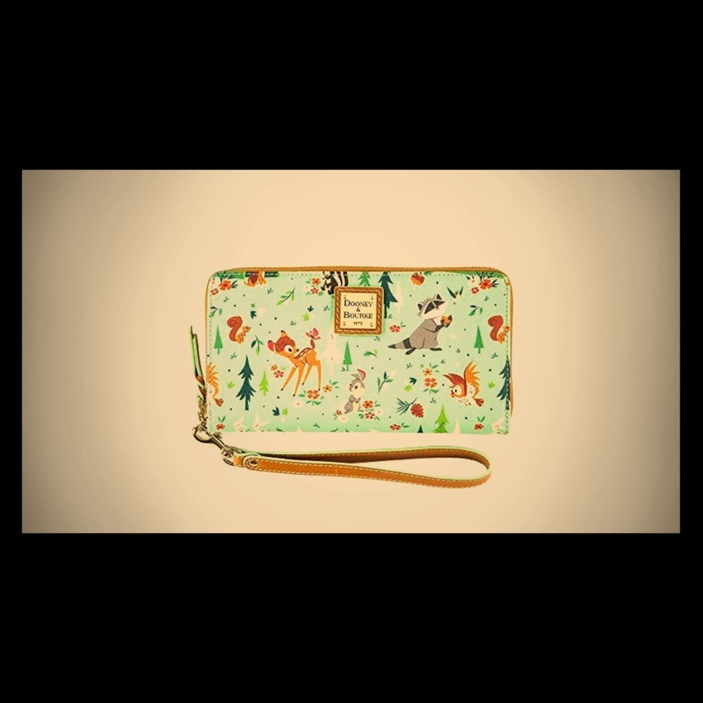 NWT Disney Dooney and Bourke Bambi wristlet